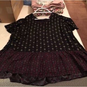 Short Sleeve Top (Blouse/Tunic)